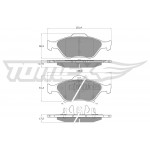 TOMEX Brakes Bremsbelagsatz, Scheibenbremse